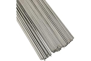 VIGAN 20PCS 50CM 304 Edelstahl Federdraht Voller Harter Draht Gerader Draht 0,3-4,0 MM Federstahldraht DIY Zubehör (20PCS/ 0.7MMX50CM)