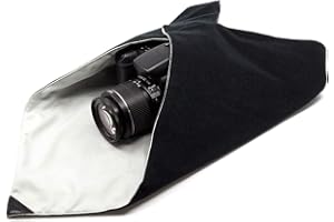 Amolith™ Einschlagtuch für Kamera als Schutzhülle für Fotoausrüstung im Rucksack, Tasche, Beutel etc. | Passen für Vollformat DSLR, Objektiv, Stativ, Tablet-PC, etc. | L (50 x 50 cm) | AML-8797