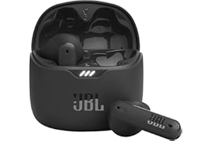 JBL Tune Flex TWS – Wasserdichte, True-Wireless In-Ear-Kopfhörer mit Noise-Cancelling - Schwarz – Mit bis zu 32 h Musikwiedergabe
