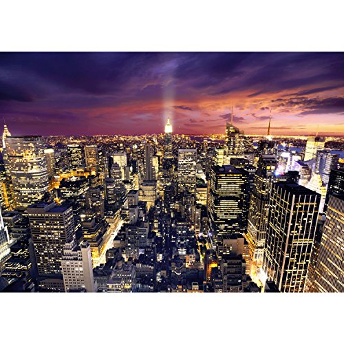Fototapete New York 352 x 250 cm – Vliestapete – Wandtapete – Vlies Phototapete – Wand – Wandbilder XXL – !!! 100% MADE IN GERMANY !!! Runa Tapete 9005011c - 6