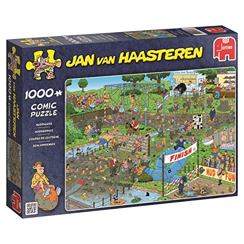 Preisvergleich Produktbild Jan Van Haasteren Schlammrennen - Puzzle 1000 Teile
