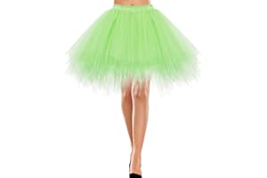 Bbonlinedress Faldas Tul Mujer Enaguas Cortas Tutus Ballet Mini para Vestidos