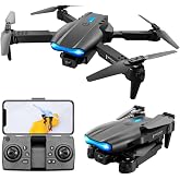 E99/E88 Full HD &Ccedil;ift Kamera Katlanabilir Drone &ndash; FPV, Otomatik Kalkış/İniş, &Ccedil;ift Batarya