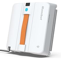 ARTDOG Robot de nettoyage de vitres S8, contrôle de l'application Tuya, ultra fin 7 cm, pulvérisation d'eau intelligente, réservoir visuel de 80 ml, évitement automatique des obstacles, nettoyage sans ARTDOG Robot de nettoyage de vitres S8, contrôle de l'application Tuya, ultra fin 7 cm, pulvérisation d'eau intelligente, réservoir visuel de 80 ml, évitement automatique des obstacles, nettoyage sans