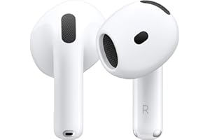 Apple AirPods 4 Kablosuz Kulaklık, Bluetooth Kulaklık, Kişiselleştirilmiş Uzamsal Ses, Tere ve Suya Dayanıklı Tasarım, USB-C Şarj Kutusu, H2 Çip, 30 Saate Kadar Pil Ömrü, iPhone’la Zahmetsiz Kurulum