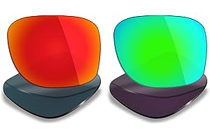 Mryok, 2 Paia di Lenti di Ricambio polarizzate per Occhiali da Sole Oakley Holbrook XL