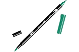 Tombow ABT-277 Feutre pinceau à 2 pointes Vert foncé