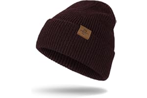 Wmcaps Cappello Uomo Invernale Berretto Uomo in Maglia Leggero e Morbido Beanie Unisex Regalo per Lui/Lei