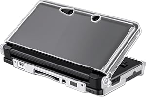 TNP 3DS Case - Ultra Clear Crystal Transparent Hard Shell Protective Case Cover Skin Accessory Compatible with Nintendo 3DS by TNP Products