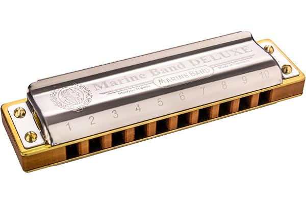 Harmonica HOHNER Marine Band Deluxe 200520 C en Tonalité DO