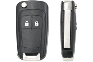 ONETOP1 2 pulsante pieghevole alloggiamento chiave telecomando sostituzione pieghevole guscio della portachiavi custodia a distanza per Opel Astra J Corsa E Cascade Zafira Karl dell'Auto chiave accessori