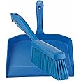 Vikan Dustpan And Brush Set - Dustpan 5660n Sweeping Brush 4587n