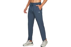 NORTHYARD Jogginghose Herren Sporthose Herren Lang Leichte Schnelltrocknend Trainingshose Polyester Hose für Fitness Freizeit Sport mit Reißverschlusstaschen