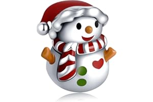 Rimgoris 925 Sterling Silver Charm dla kobiet Bransoletki Naszyjnik Zielona choinka Przyjaźń Boże Narodzenie Halloween Dynia Głowa Świąteczny powóz Piernikowy Człowiek Bałwan