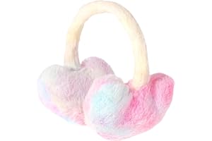 BTHRORO Orejeras para Infantiles, Portátiles Orejeras de Inviern Orejeras Ajustables para el Frío Orejeras de Felpa para Mujer Infantiles Esquí Deportes Actividades al Aire libre