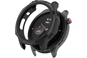 Chofit Etui kompatybilne z Amazfit GTR 4, etui ochronne z TPU, osłona ochronna, akcesoria do smartwatcha GTR 4 (czarne)