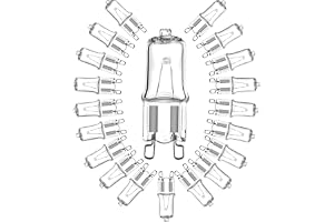 20St G9 Eco Halogen Glödlampa G9 220V 18W 20W 25W 28W 33W 40W 42W 60W Kapsel Led-Lampa Glödlampa Insatta Pärlor Kristall Lamp
