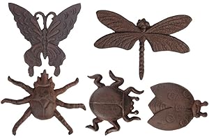 Esschert Design TT174 Zestaw 5 Owadów żeliwnych