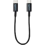 Amazon Basics Cavo USB Type-C a USB Type-C 2.0, 15,2 cm, Nero, per Computer portatile