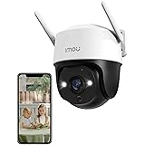 Imou Telecamera Wi-Fi Esterno 4MP, Telecamera WiFi 360° Visione Notturna a Colori, IP66, Tracciamento Intelligente, Rilevamen