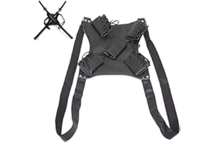 YANQ épée Samouraï Présentoir - Ceinture de Transport à L'arrière