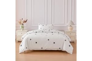 DALINA TEXTIL S.L Dalina Funda Nórdica para Cama 90, Juego de 2 Piezas Estampada - Incluye Funda de Edredón 150x220cm y 1 Funda de Almohada 50x75cm - Microfibra Suave y Transpirable