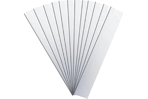 JINGHANGER 12 Stück Reine Zinkanode 150x25x1 mm Reines Zinkblech Zink Elektrodenstreifen Zink Platte für Verzinkung und Zinkgalvanisierung, hochreine Zinkelektrode