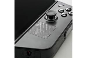 Luck&Link Touchpad Protector for Legion Go, Touch Pads Protective Skin Texture Sticker for Legion Go Touch Trackpads, High end Textured Skin (Snake Scale - Black)