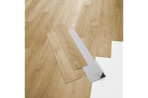 Pavimentos Arquiservi - Suelo Vinilo Autoadhesivo PVC - Caja (2,5m²) - Diseño Roble Clásico - Impermeable y Antideslizante - Ideal para Hogar, Cocina y Baño