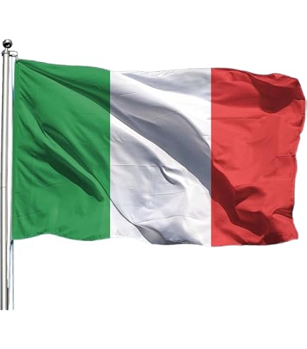 Bandiera Albania 90x150 Cm - KliKil Bandiera Albanese Resistente Alle Intemperie Con 2 Occhielli Metallici - Per Giardino, Balcone, Eventi Sportivi