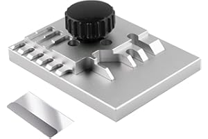 Magicrose Photo Etched Parts Bender Metal Etching Sheet Bender Metal Bending Tool Bending Vise Craft Tools for Model Tools Hobby Accessories DIY Tool(4552)