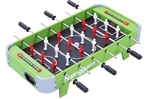 COCOSY Mini Tischkicker 61cm, mit 2 Bällen und Punkteanzeige - Tischfußball für Kinder und Erwachsene Geschenk Euro Fußball 2024 Partys
