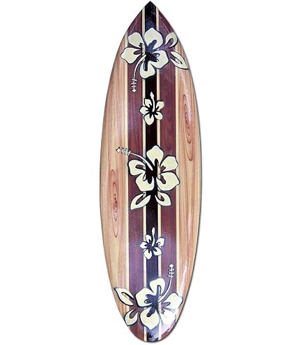 Planche De Surf Décorative En Bois Sculpté à La Main Motif Gecko - Décoration Murale Ethnique Et Tendance