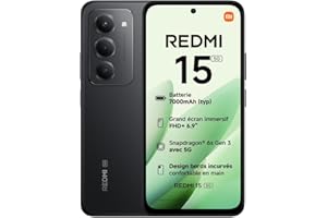 XIAOMI Redmi 15 5G Dual Sim 8GB RAM 256GB - Midnight Black