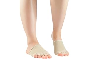KNITIDO Dr. Foot Hallux Valgus | Band de compression avec orteils ouverts pour aide en cas de oignon