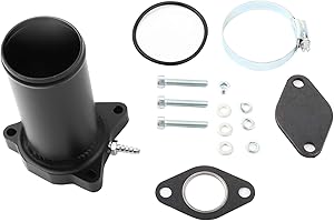 HEADERBS Ventilersatzrohr Passend für AGR Delet Kit 1.9 TDI 130/160 CV