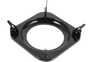 HEMOTON Topfträger Für Gasherd 19.5X19.5 cm Anti-Rutsch Herdplatten Stützring Wok Aufsatz Zubehör Für Küche Und Restaurant