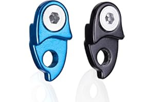 ZEACCT 2 PCS Rallonge de Patte de Dérailleur Durable, Extension de Crochet de Queue D'engrenage pour Vélo, Rallonge de Crochet de Queue de Cadre, Prolongateur de Crochet de Queue de Vélo