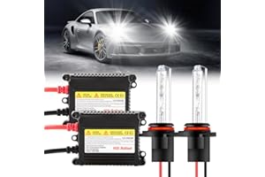 Chemini Kit Xenon HB3 9005 HID 55W 6000K Bianco per Auto Abbaglianti/Anabbaglianti Sostituire Kit di Lampadina Allo Xeno o Lampada Alogena