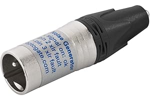 Monacor 29.2050 XLR Testeur de fonction Rose