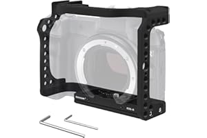 FUGASUN EOS R Kamerakäfig, EOS R Käfig für Canon EOS R Kameratasche Camera Rig Cold Shoe (EOS R Camera Cage)