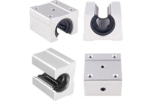 ONLISUM SBR12UU - Juego de 4 rodamientos de 12 mm CNC para máquinas y equipos automatizados