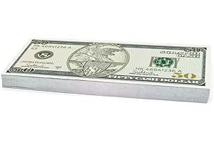 SCRATCH LOVER Scratch Cash 100 x $ 50 Dollars Argent pour Jouer (taille Réelle)