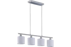 RL LIVE YOUR LIGHT Reality R30334001 Colgante, Color Níquel Mate