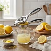 Deconox Profesyonel Paslanmaz &Ccedil;elik Limon Sıkacağı, Manuel Narenciye ve Limon Presi, Ergonomik Kollu, Kolay Yıkanabilir, B&uuml;y&uuml;