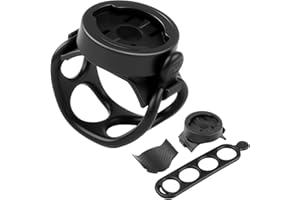 QUWEM Bike Computer Mount Bicycle for Garmin Edge Handlebar Holder Mount Out Front Stable for XOSS WAHOO GPS MTB Road Bikes Quick Install