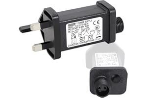 CUBEPLUG 31V 15W String Lights Indoor-Outdoor Power Adapter for CZJUTAI JT-EL/FC31V15W /12W /9W /7.2W /6W /4.5W /3.6W -IP20 Christmas Lighting, Multi Function Ctr Box (Compatible 29V) [W5T5]