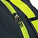 Charles Bentley 49 Litre Large Ski Boot Bag Snow Rucksack Holdall With Shoulder Strap - Lime Green