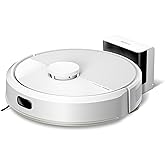 iRobot Roomba 105 Combo, Aspirador y friegasuelos, Clearview LiDAR Mapeo Inteligente, 7000Pa,120 mins,4 Fases, SmartScrub, Ev
