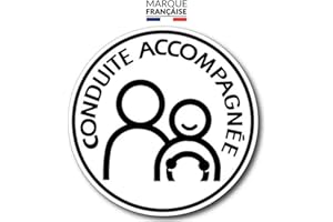 BLAUBODY ✯MARQUE FRANÇAISE✯ (Version 2025) Disque Conduite Accompagnée Magnetique Conduite Supervisée Magnétique ✪GARANTIE A VIE✪ Macaron Aimanté 15cm Accessoire Auto Conducteur Apprenti Débutant Formation